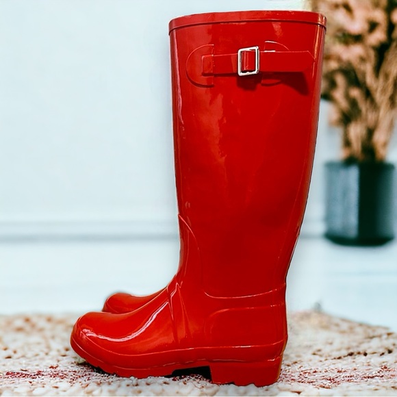Nomad Shoes - Red Rubber Rainboots